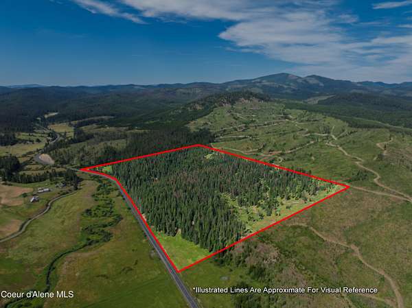 96 Acres of Land for Sale in Harvard, Idaho