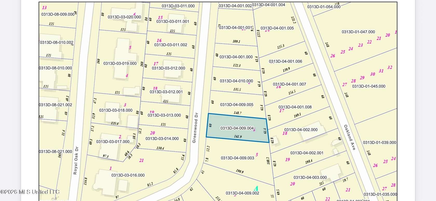 0.21 Acres of Residential Land for Sale in Pass Christian, Mississippi