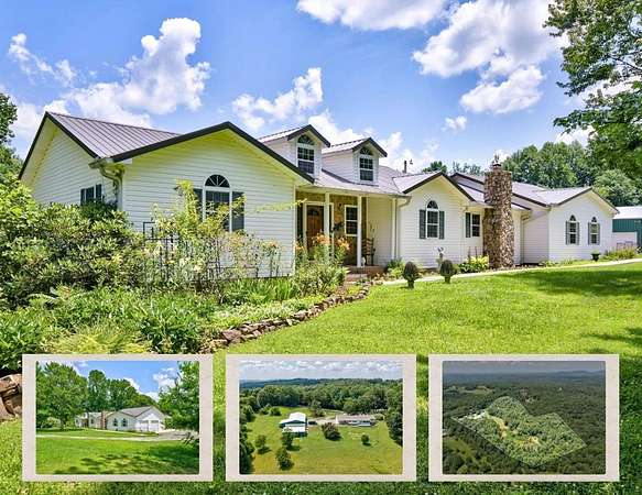 23.4 Acres of Agricultural Land with Home for Sale in Hilham, Tennessee