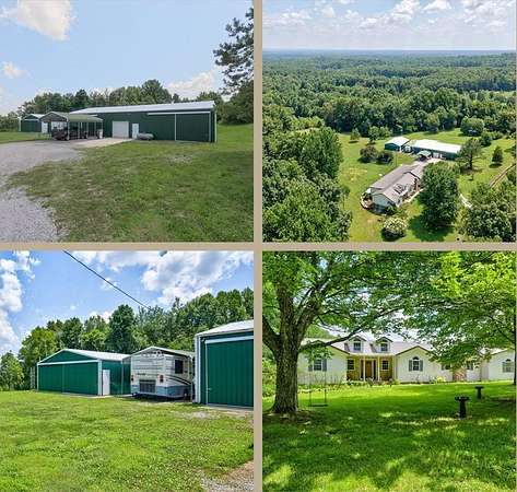23.4 Acres of Agricultural Land with Home for Sale in Hilham, Tennessee