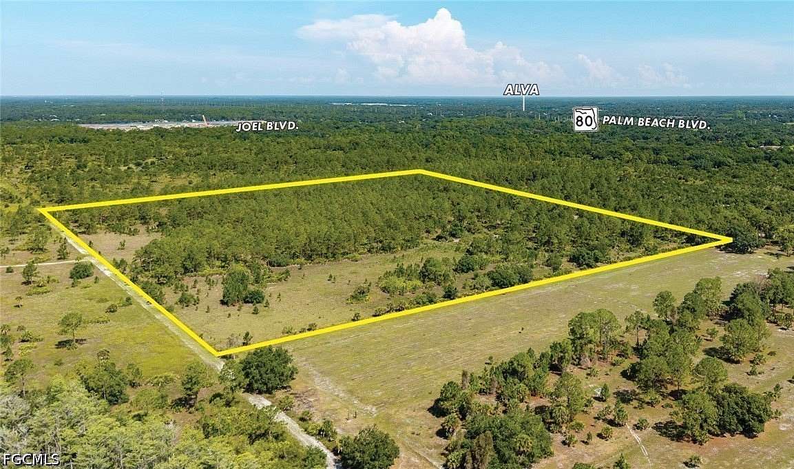 40 Acres of Agricultural Land for Sale in Alva, Florida