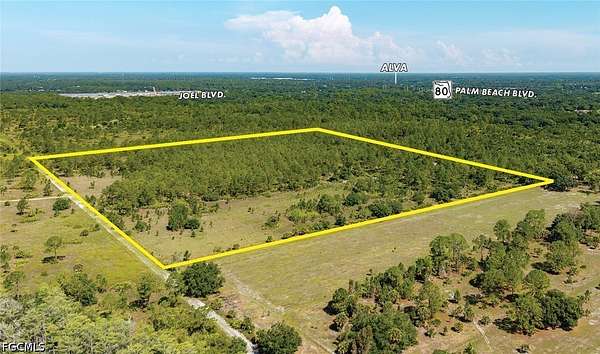 40 Acres of Agricultural Land for Sale in Alva, Florida