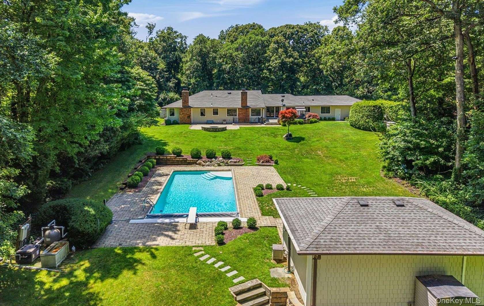 2 Acres of Land with Home for Sale in Oyster Bay Cove, New York