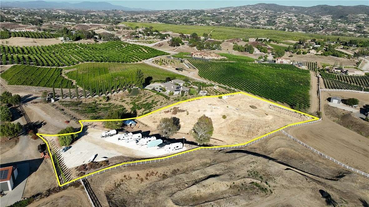 3 Acres of Residential Land for Sale in Temecula, California