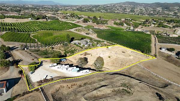 3 Acres of Residential Land for Sale in Temecula, California