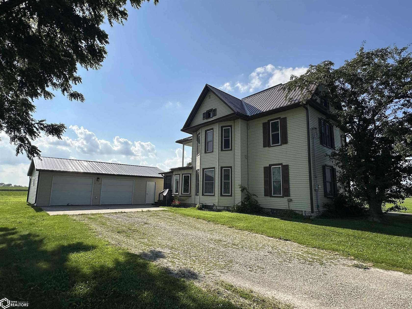 2 Acres of Land with Home for Sale in New London, Iowa