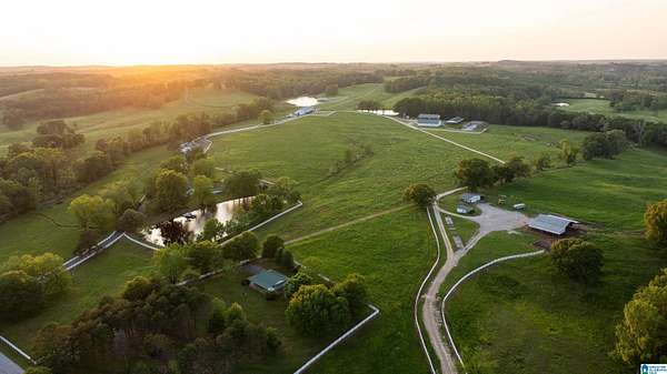 344 Acres of Agricultural Land with Home for Sale in Fayette, Alabama