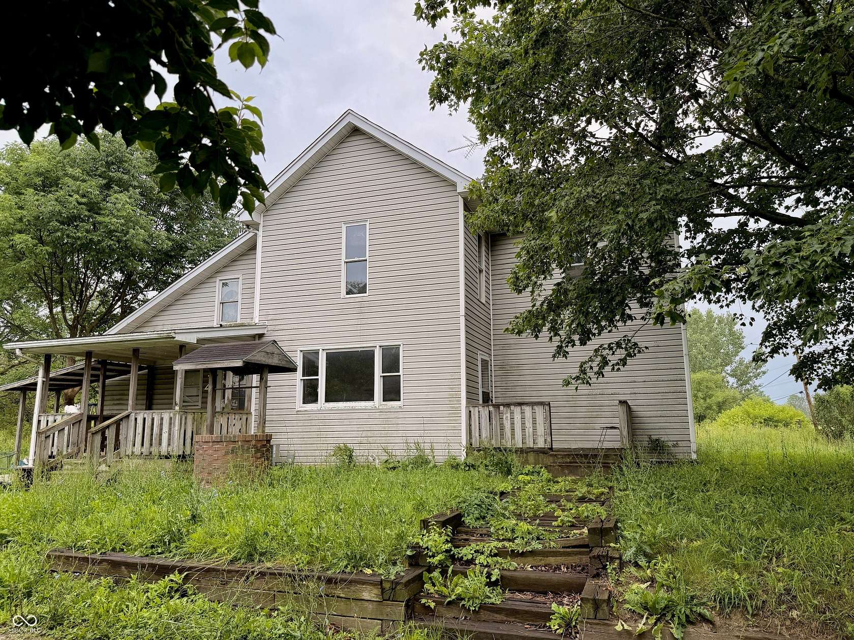 1.85 Acres of Land with Home for Sale in Centerville, Indiana