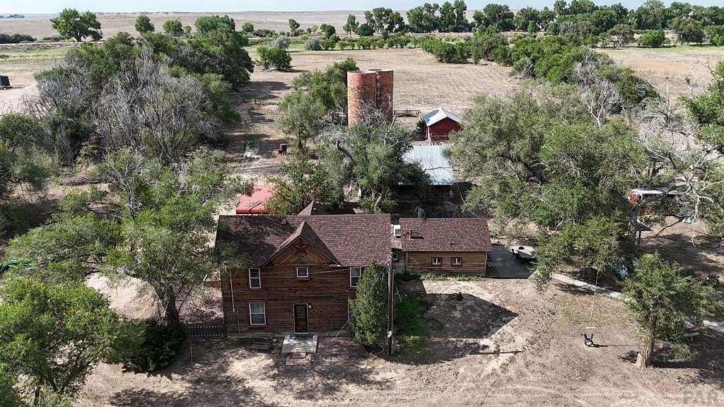 9.64 Acres of Land with Home for Sale in Las Animas, Colorado