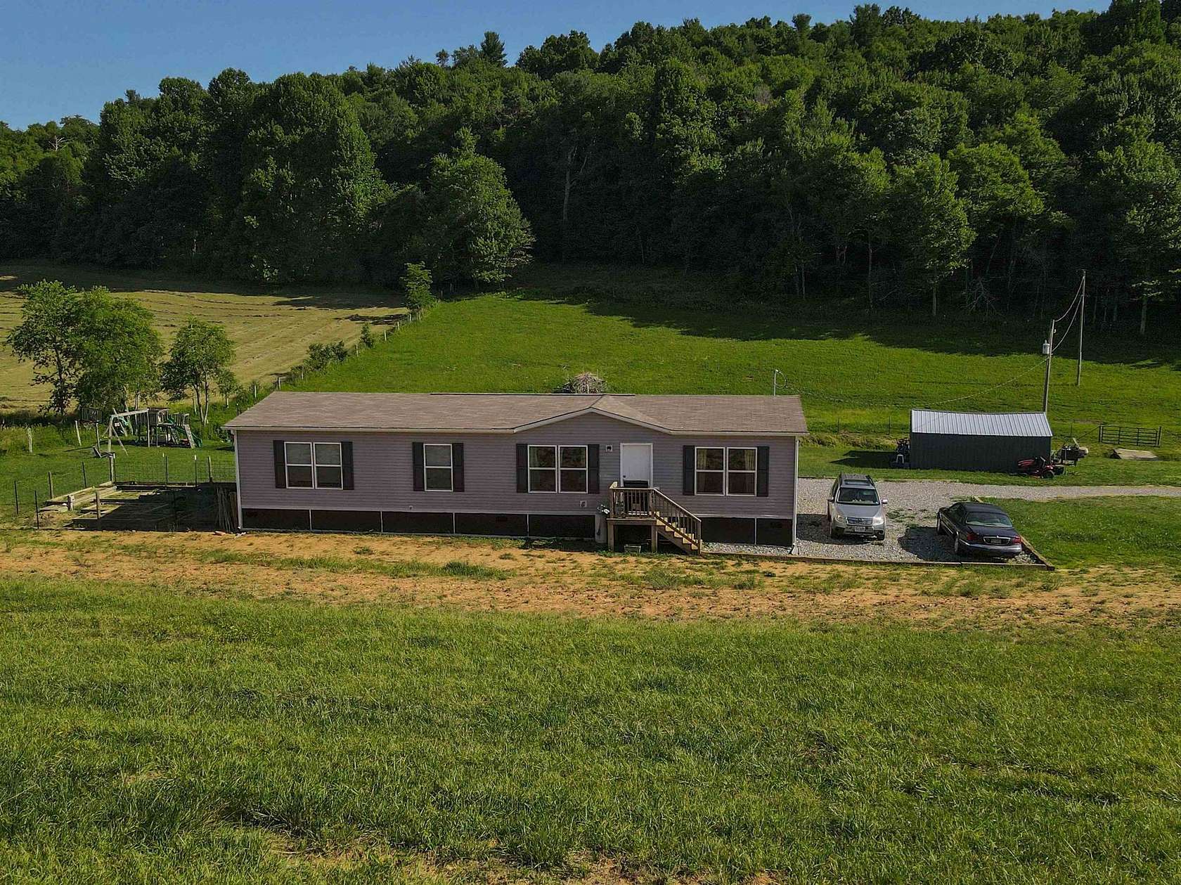 6 Acres of Land with Home for Sale in Willis, Virginia