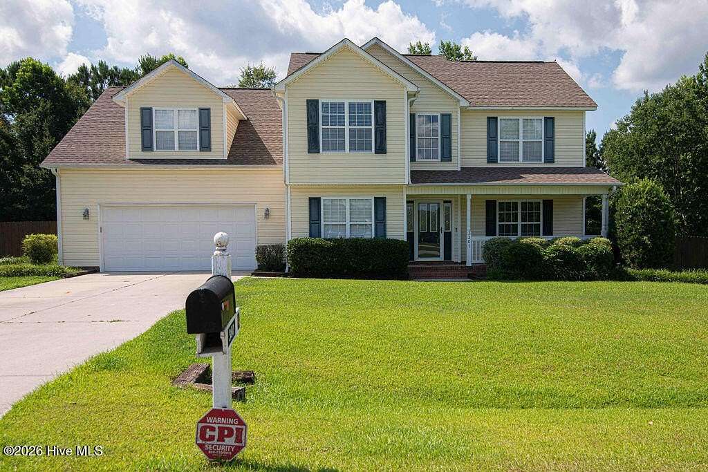 1.62 Acres of Land with Home for Lease in Jacksonville, North Carolina