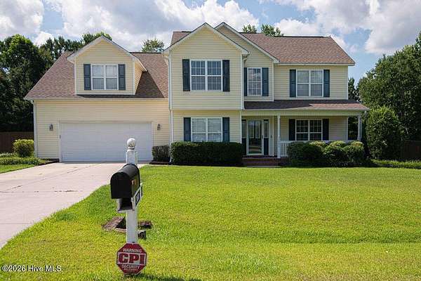 1.62 Acres of Land with Home for Lease in Jacksonville, North Carolina