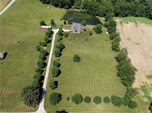 15.9 Acres of Recreational Land with Home for Sale in Lucas, Ohio