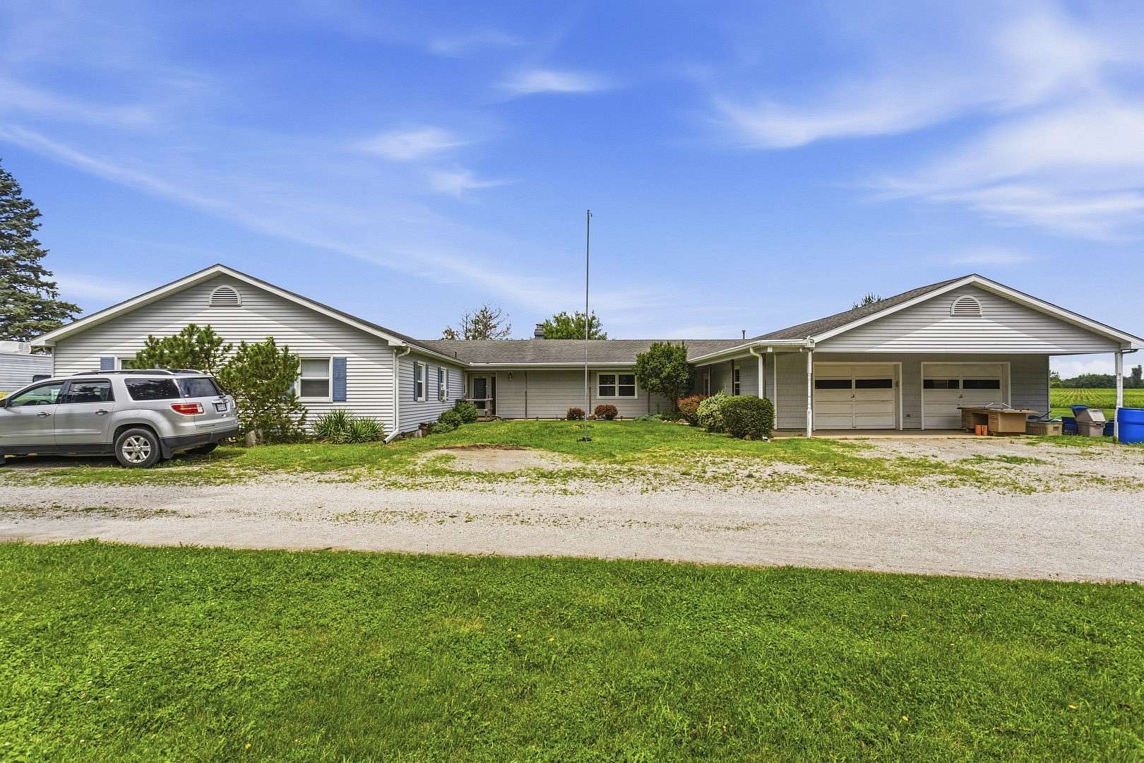 1.79 Acres of Land with Home for Sale in Mahomet, Illinois