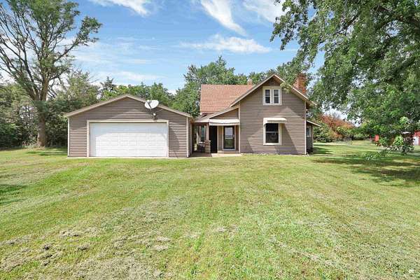 18.7 Acres of Land with Home for Sale in Navarre, Kansas