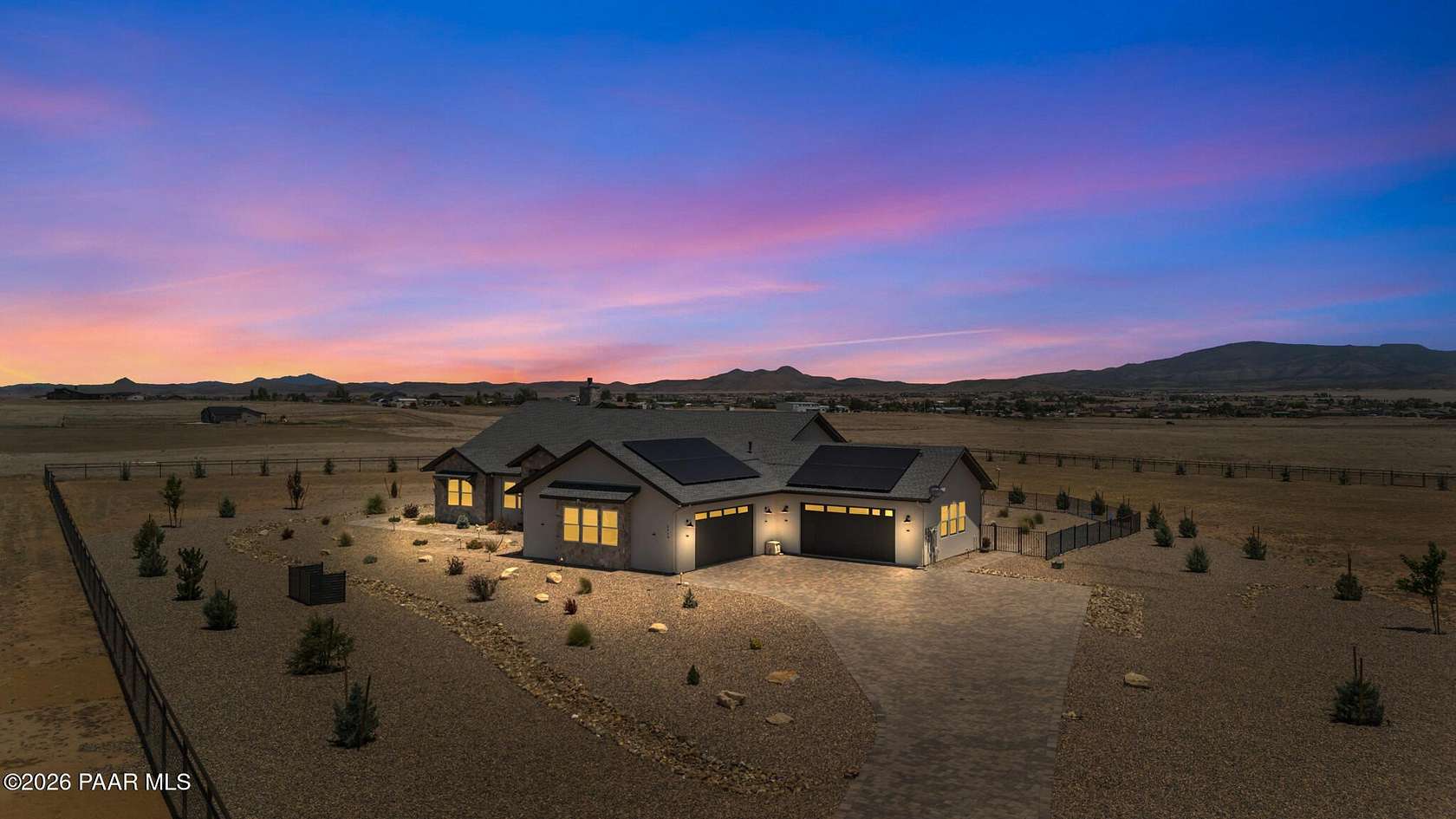 4 Acres of Land with Home for Sale in Prescott Valley, Arizona