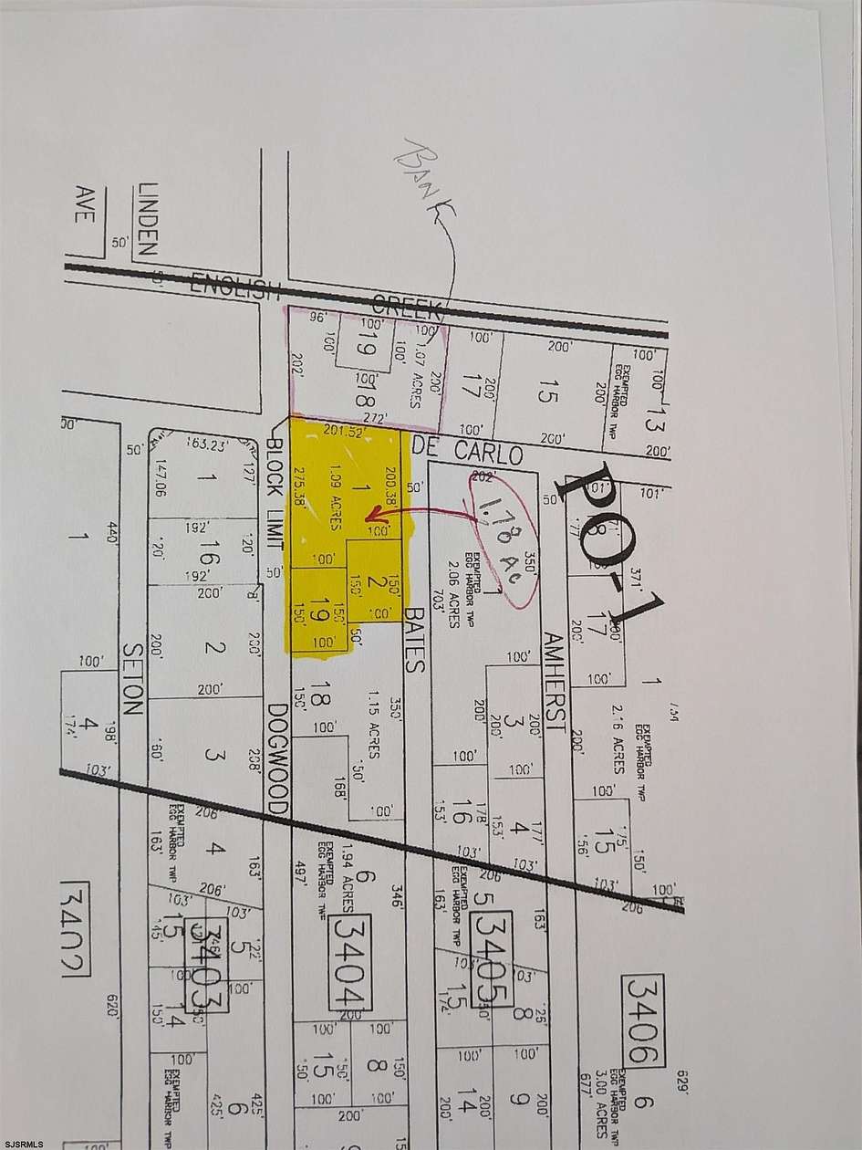 1.78 Acres of Residential Land for Sale in Egg Harbor Township, New Jersey