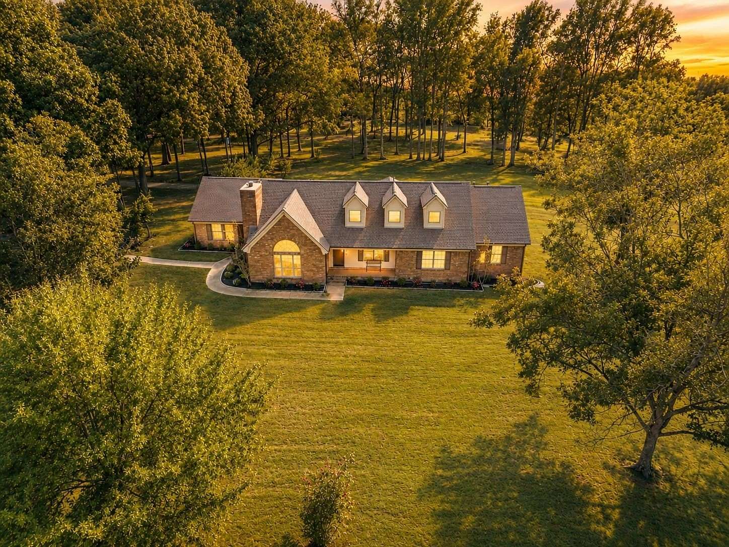 13 Acres of Land with Home for Sale in Rossville, Tennessee