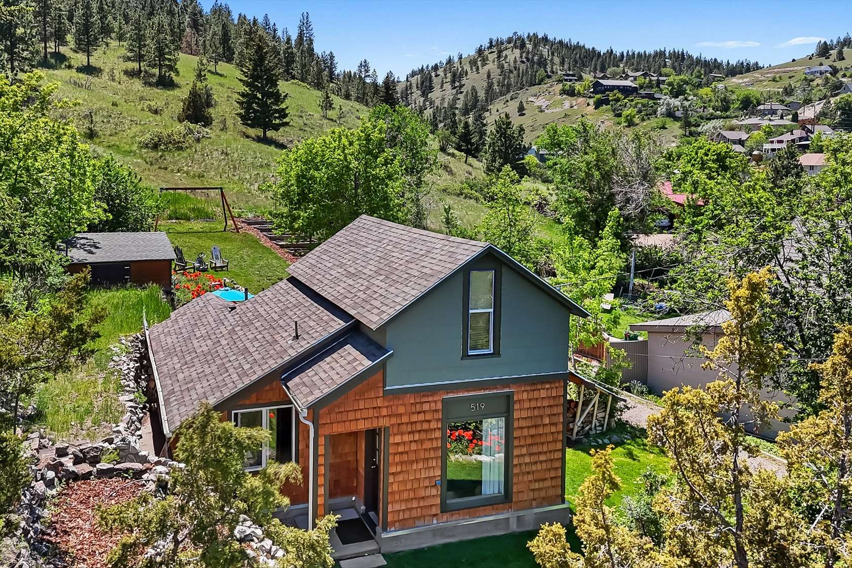 5.23 Acres of Land with Home for Sale in Helena, Montana