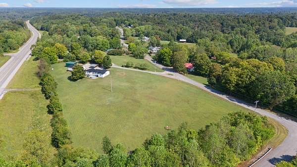 3.29 Acres of Land with Home for Sale in Santa Fe, Tennessee