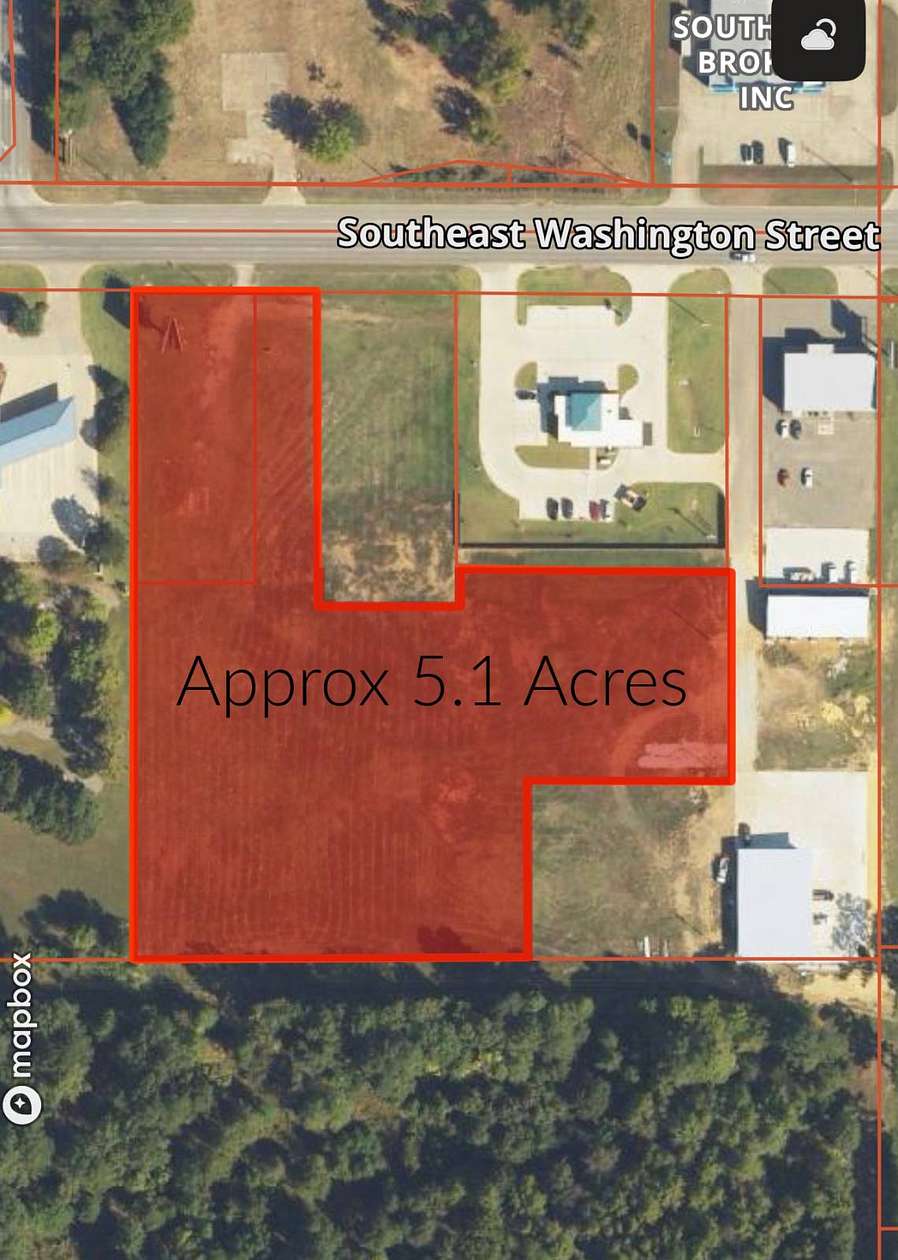 5.5 Acres of Commercial Land for Sale in Idabel, Oklahoma