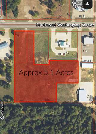 5.5 Acres of Commercial Land for Sale in Idabel, Oklahoma
