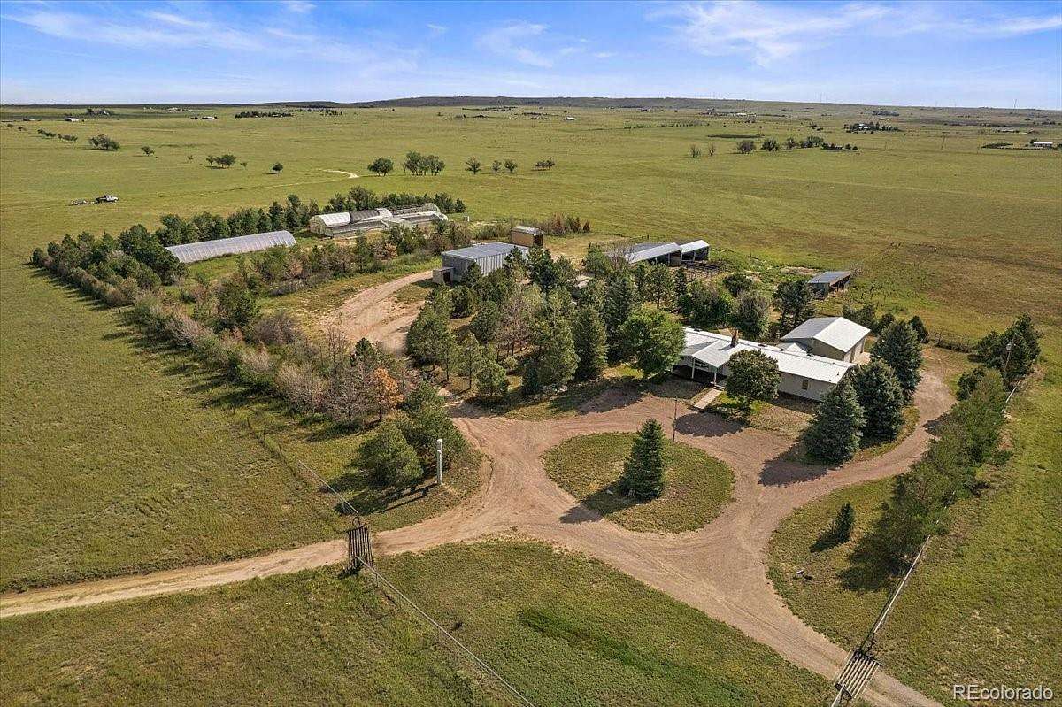 40 Acres of Land with Home for Sale in Calhan, Colorado