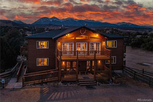 19 Acres of Land with Home for Sale in Salida, Colorado