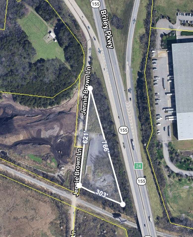 1.86 Acres of Commercial Land for Lease in Nashville, Tennessee