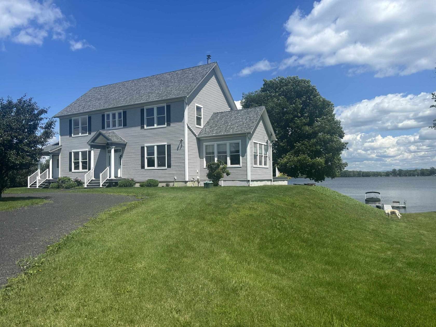 10.5 Acres of Land with Home for Sale in Alburgh, Vermont