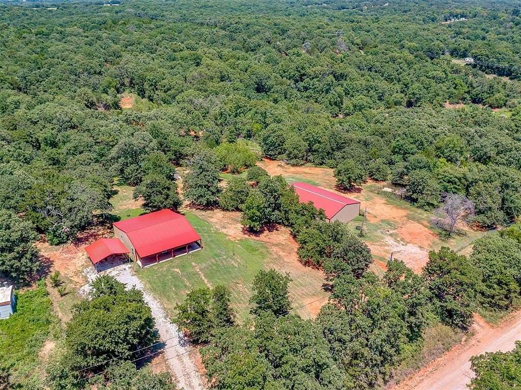 20 Acres of Land with Home for Sale in Tecumseh, Oklahoma