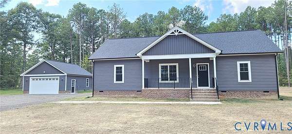 5.29 Acres of Land with Home for Sale in Center Cross, Virginia