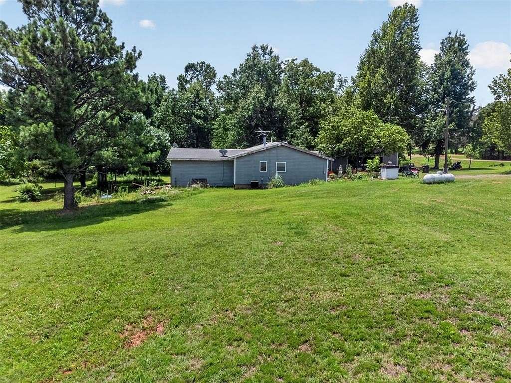 5.23 Acres of Land with Home for Sale in Wellston, Oklahoma