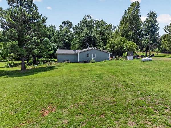 5.23 Acres of Land with Home for Sale in Wellston, Oklahoma