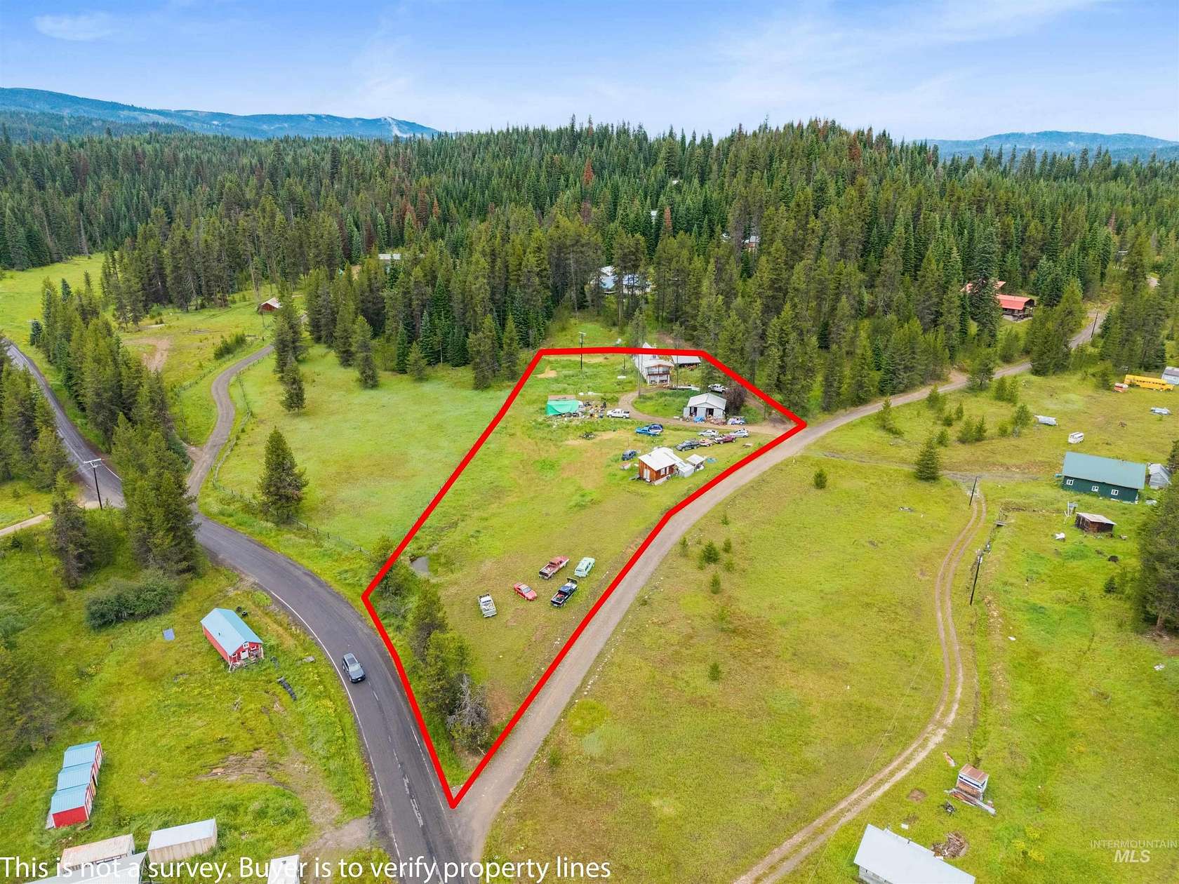 1.77 Acres of Land with Home for Sale in Elk City, Idaho