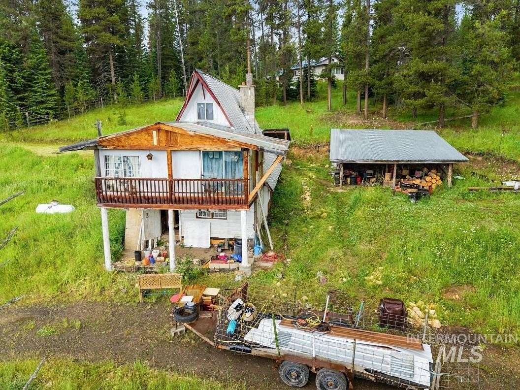1.77 Acres of Land with Home for Sale in Elk City, Idaho