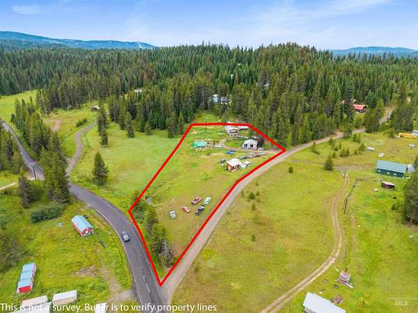 1.77 Acres of Land with Home for Sale in Elk City, Idaho