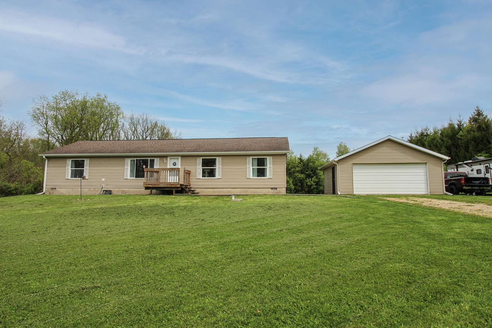 2 Acres of Land with Home for Sale in Marcellus, Michigan