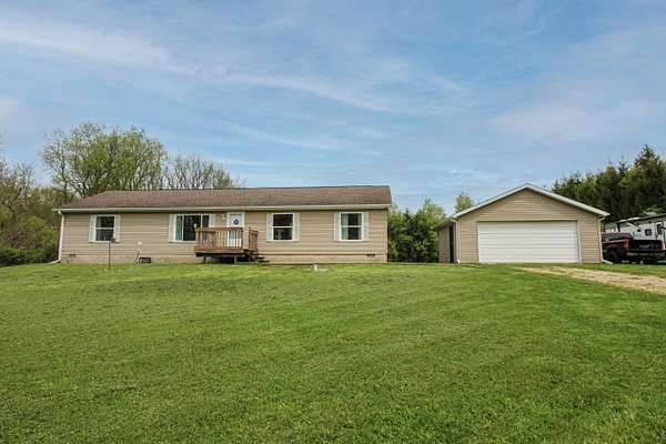 2 Acres of Land with Home for Sale in Marcellus, Michigan