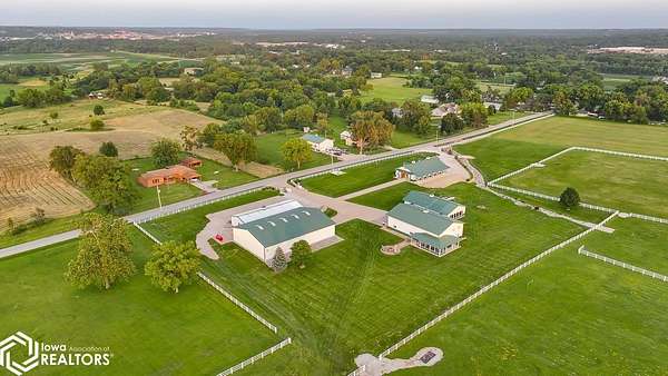 65 Acres of Agricultural Land with Home for Sale in Ottumwa, Iowa