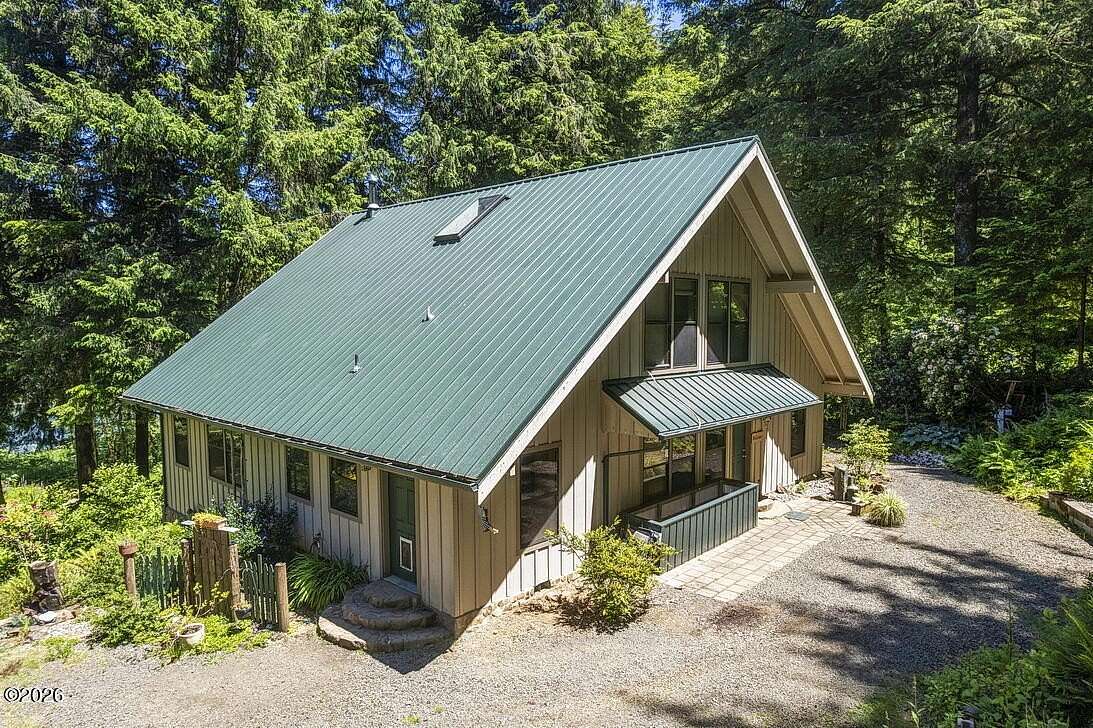 16.7 Acres of Recreational Land with Home for Sale in Lincoln City, Oregon