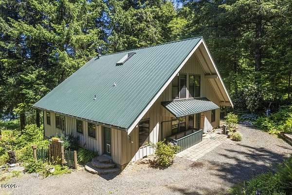 16.7 Acres of Recreational Land with Home for Sale in Lincoln City, Oregon