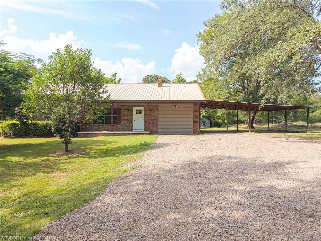2.5 Acres of Land with Home for Sale in Muldrow, Oklahoma