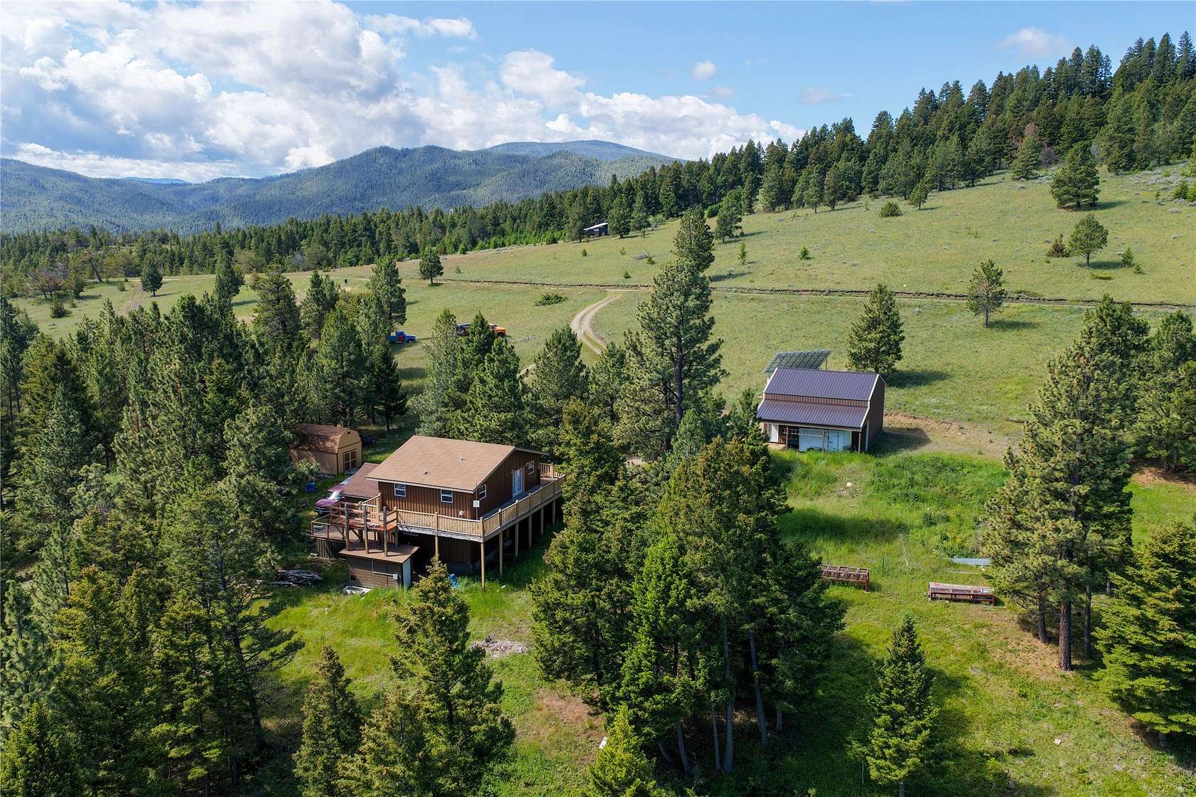 20 Acres of Recreational Land with Home for Sale in Helena, Montana