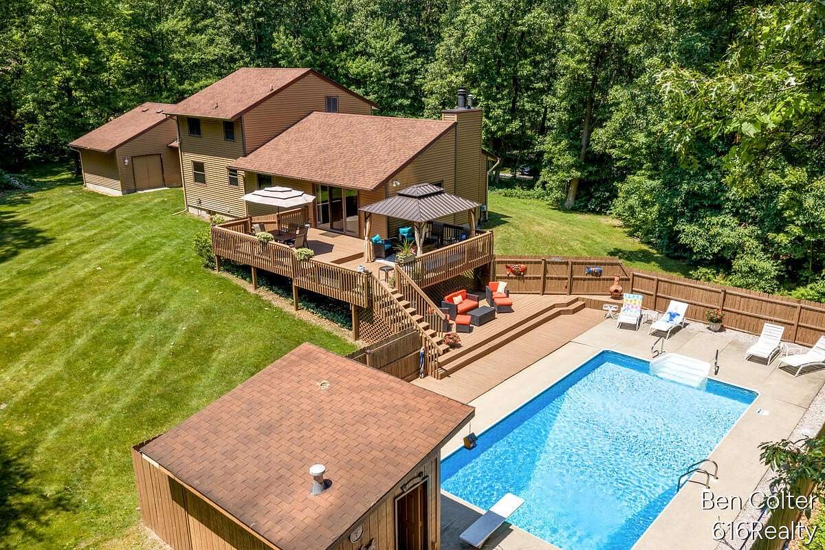 3 Acres of Land with Home for Sale in Lowell, Michigan