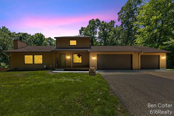 3 Acres of Land with Home for Sale in Lowell, Michigan
