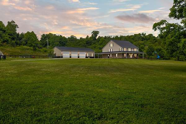 27.4 Acres of Land with Home for Sale in Wallingford, Kentucky