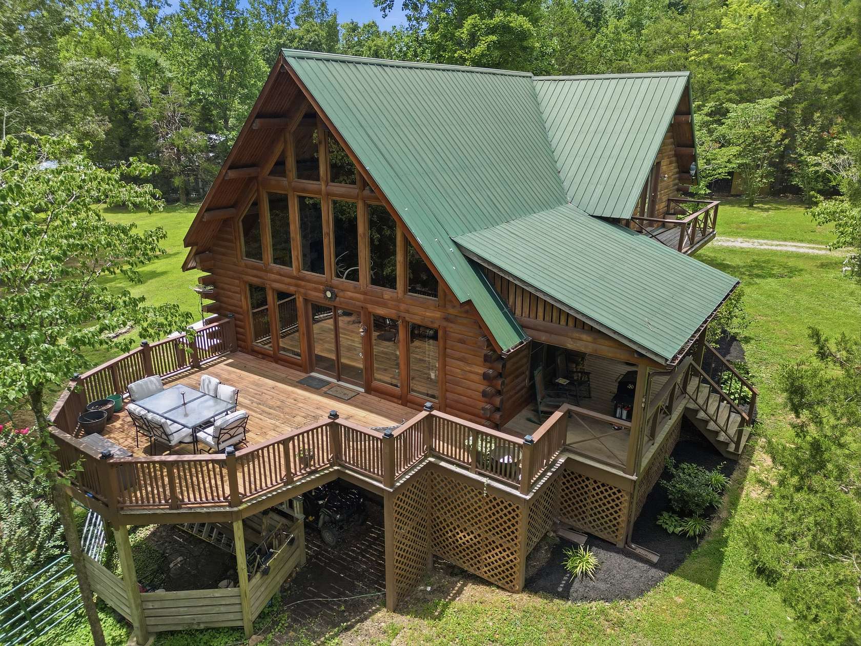 10.3 Acres of Land with Home for Sale in Lyles, Tennessee
