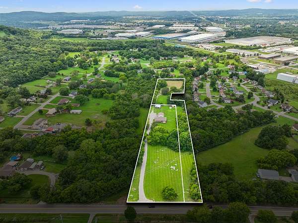 4.74 Acres of Land with Home for Sale in Lebanon, Tennessee