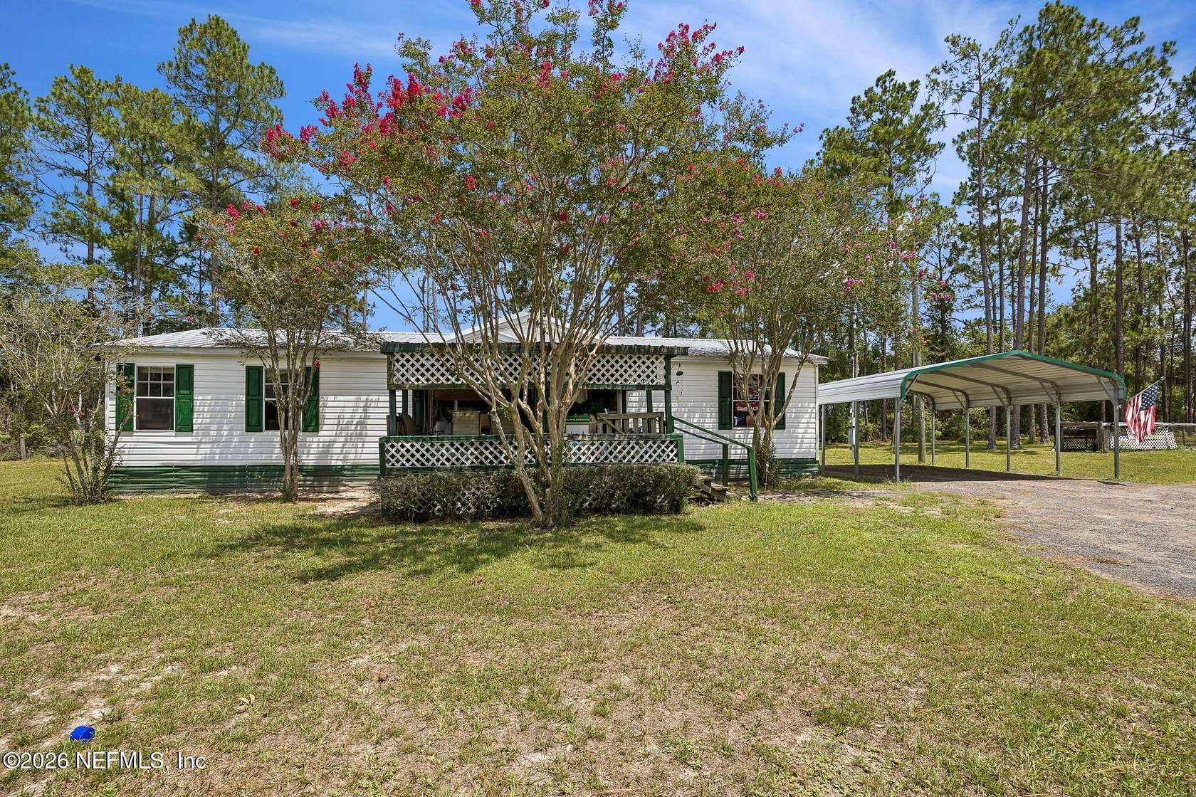 2.63 Acres of Land with Home for Sale in Hilliard, Florida